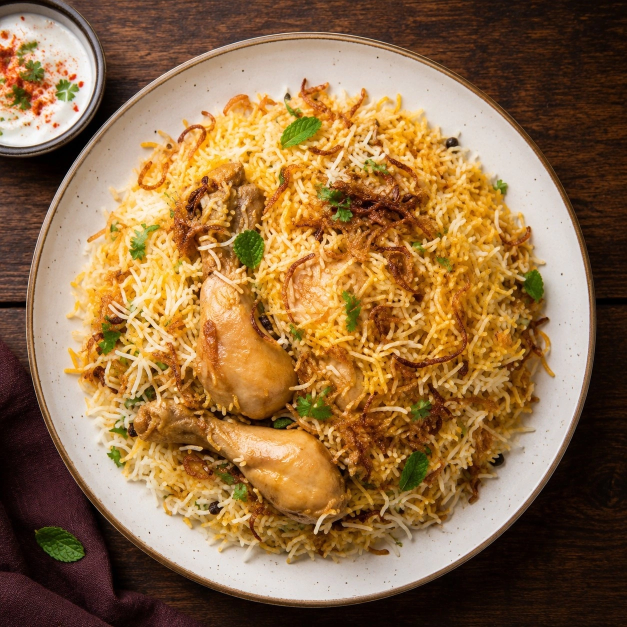 Chicken Biryani at Lavish Pizza in La Ronge, SK