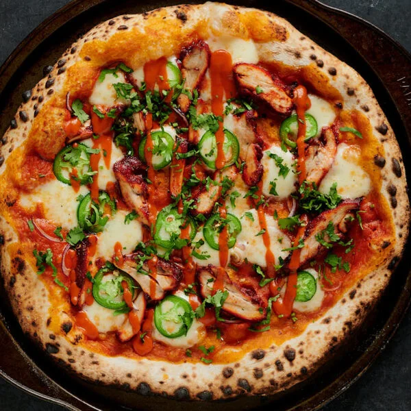 Butter Chicken Pizza at Lavish Pizza and Family Restaurant, La Ronge SK